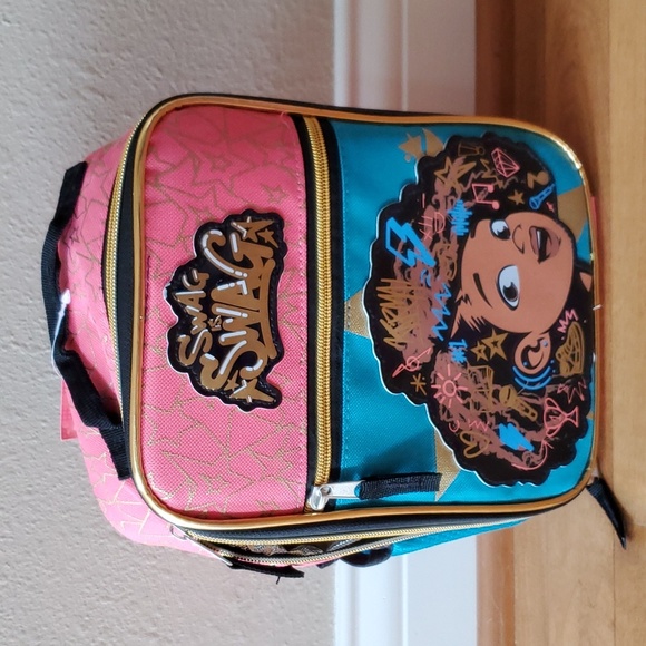 Girls Karma's World Lunch Bag Tote & 4pc Binder Notebooks Folder School Set NWT - Picture 2 of 9